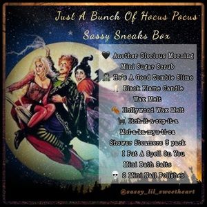 Just A Bunch Of Hocus Pocus Sassy Sneaks Self Care Box